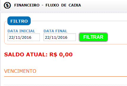 Fluxo de caixa